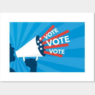 VOTE VOTE VOTE Posters and Art